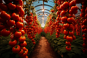 蔬菜大棚农业科学高清摄影图