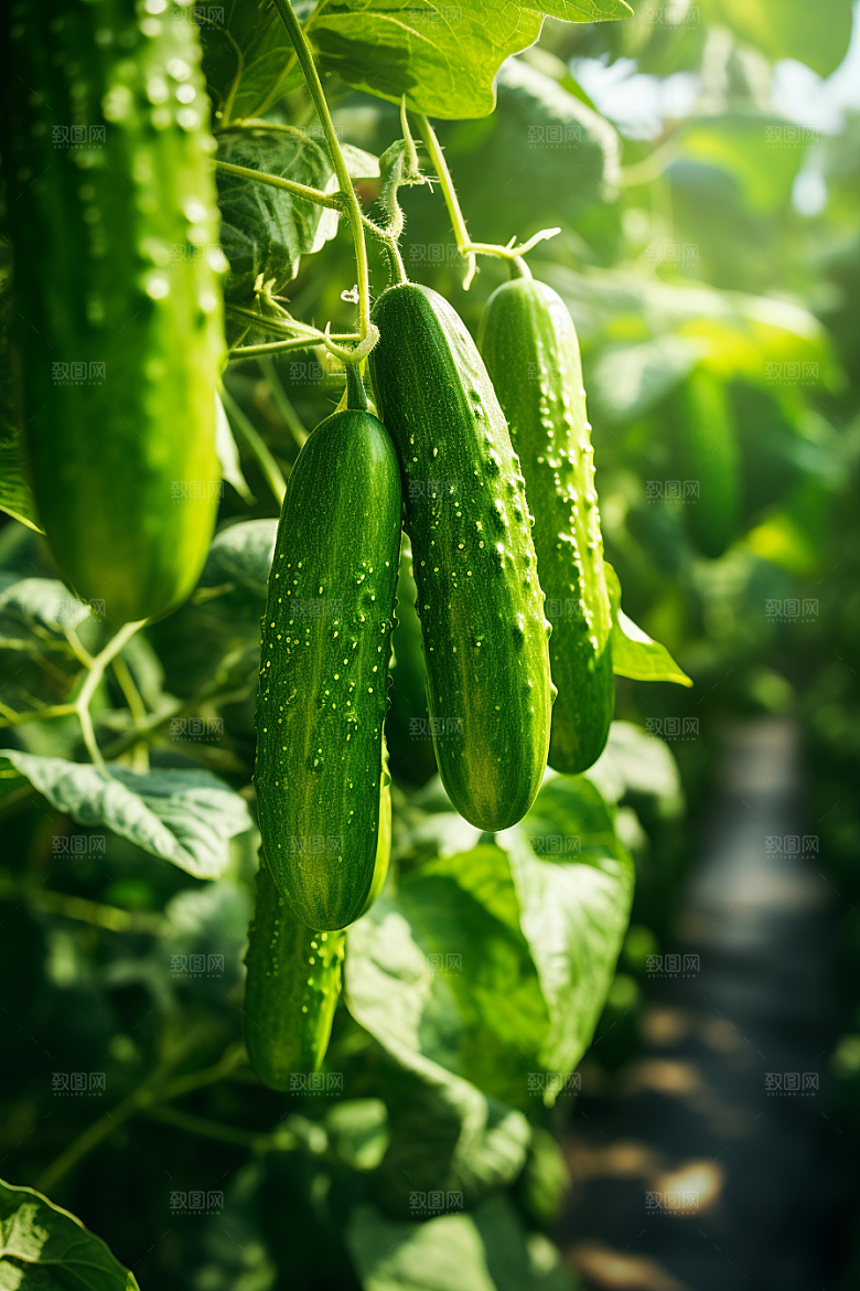 蔬菜大棚新鲜研究摄影图