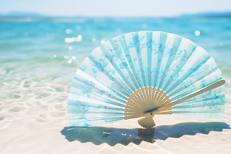 大暑清凉夏天素材