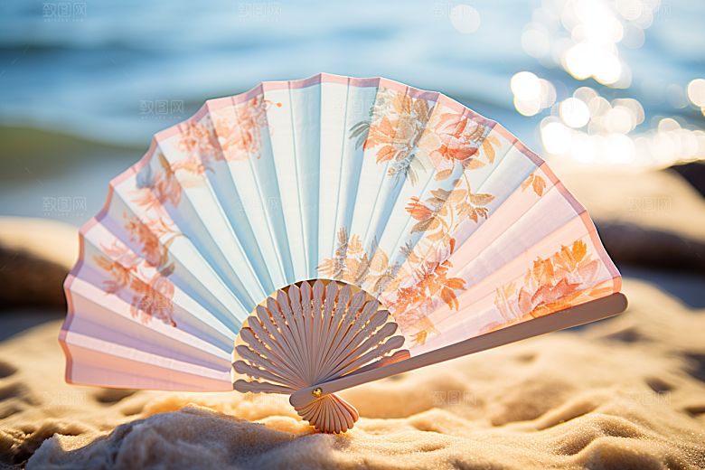 大暑清凉夏季素材