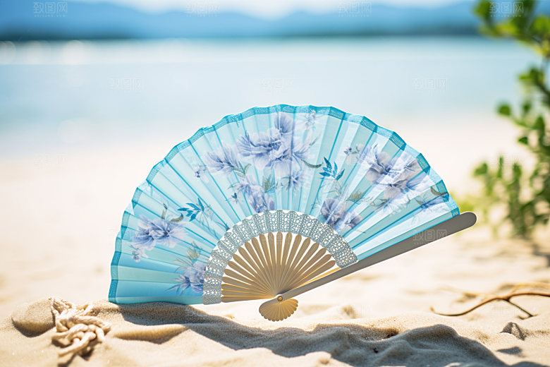大暑氛围节气素材