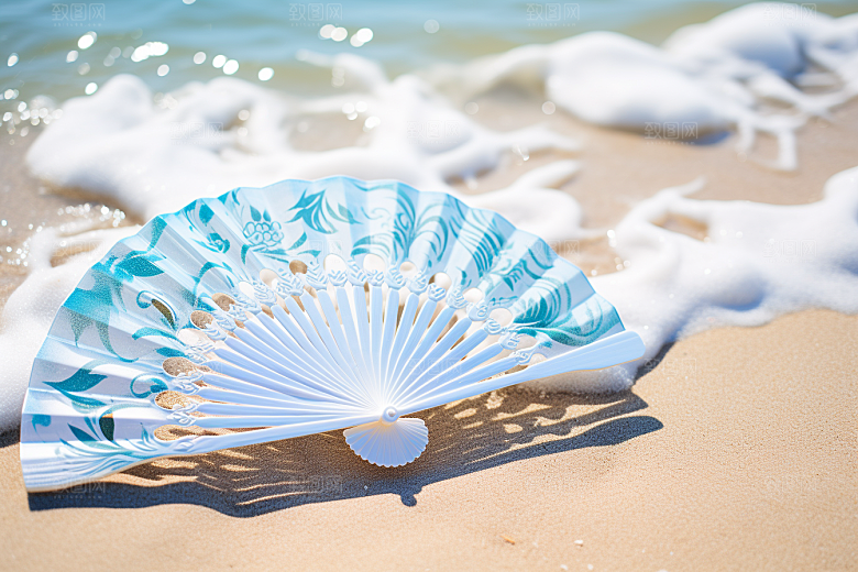 大暑清凉盛夏素材