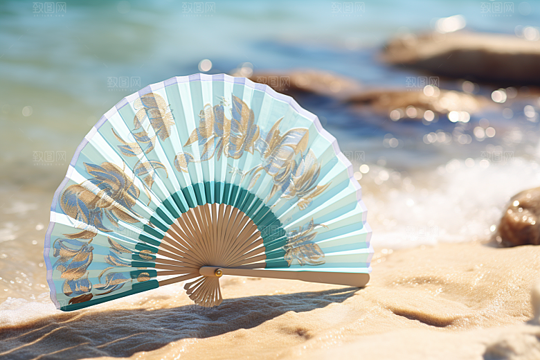 大暑盛夏炎热素材