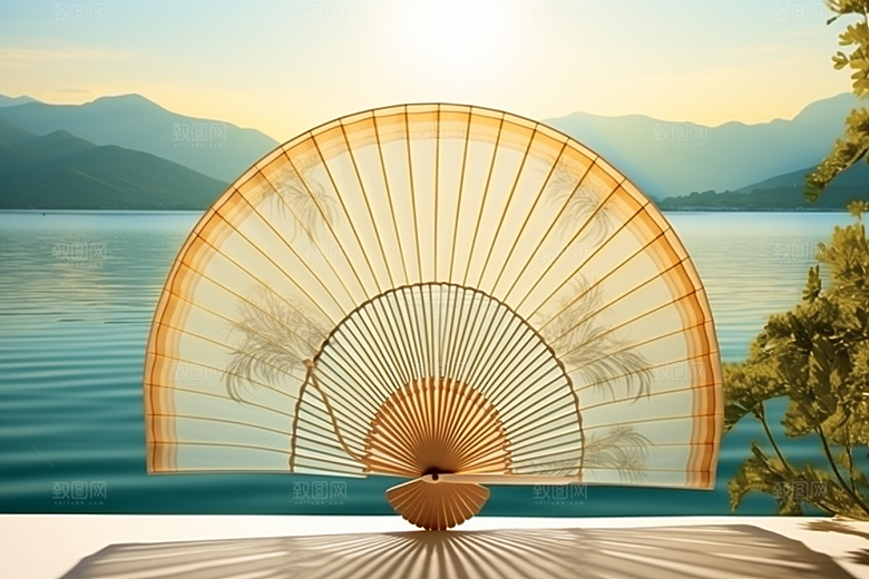 大暑夏季氛围素材