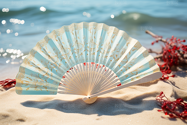 大暑氛围盛夏素材