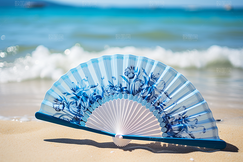 大暑氛围盛夏素材