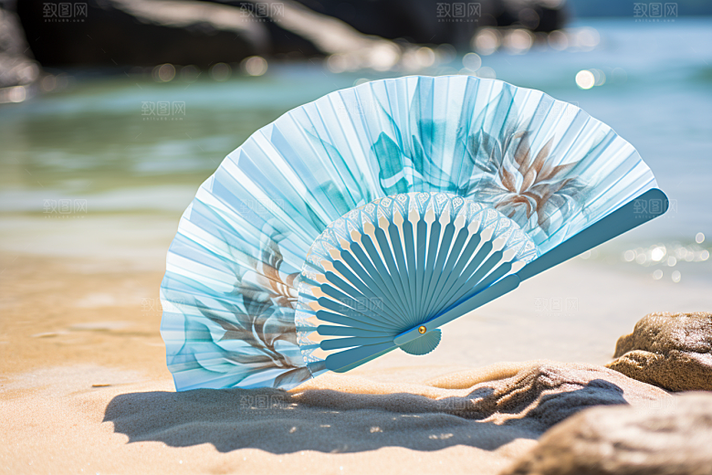 大暑氛围盛夏素材