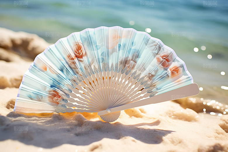 大暑氛围盛夏素材