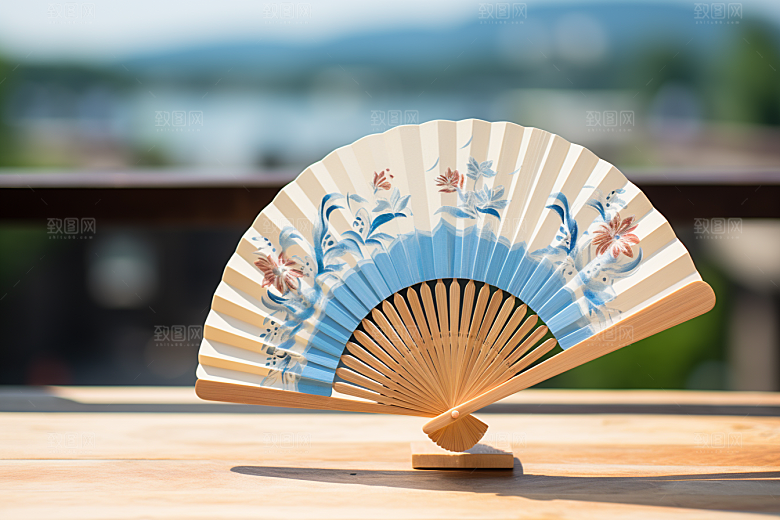大暑清凉氛围素材