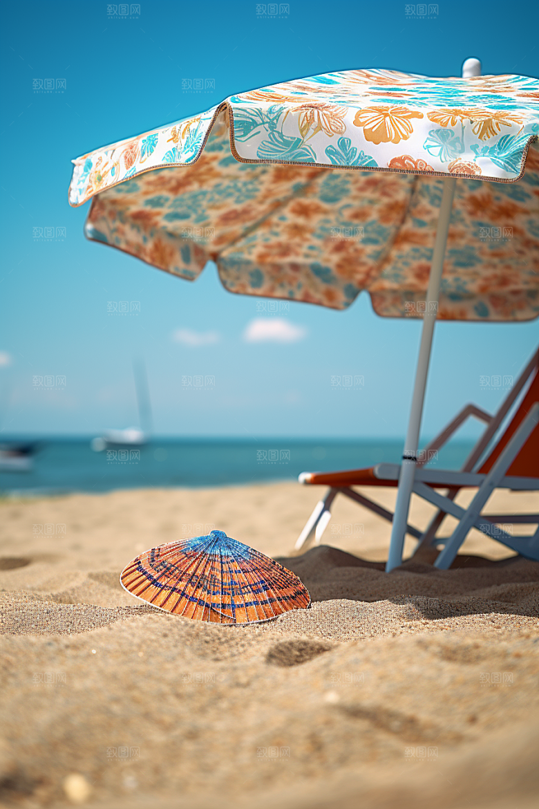 大暑盛夏清凉素材