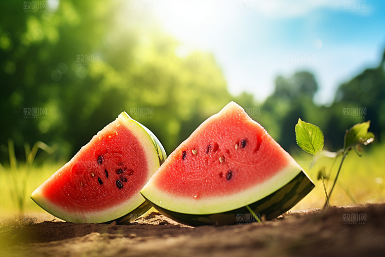 大暑盛夏清凉素材