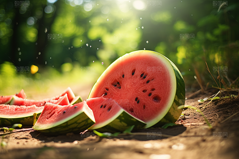 大暑元素夏天素材