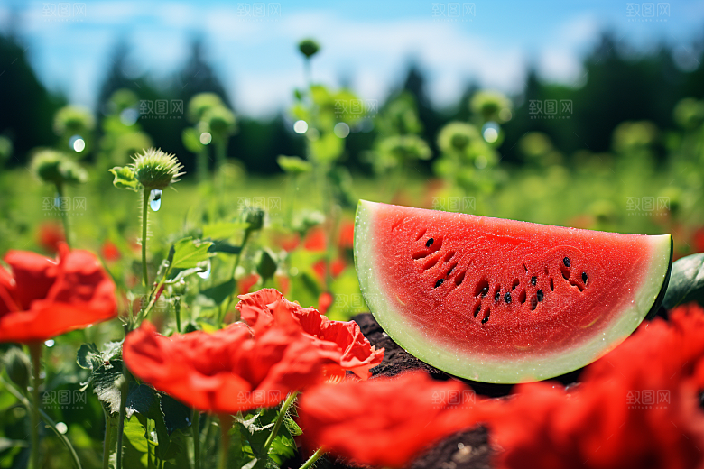 大暑夏天盛夏素材