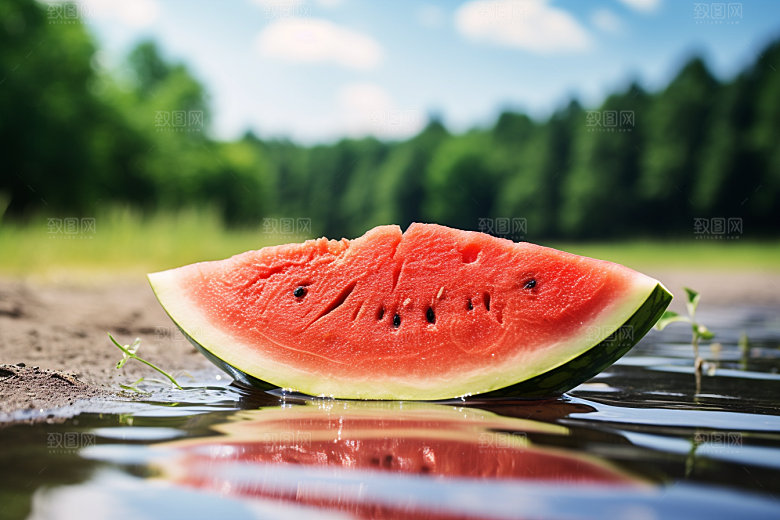 大暑元素盛夏素材
