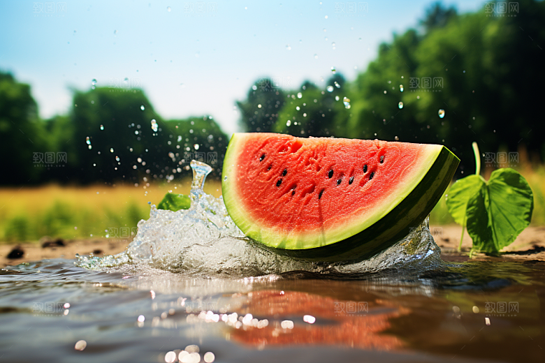 大暑夏季氛围素材