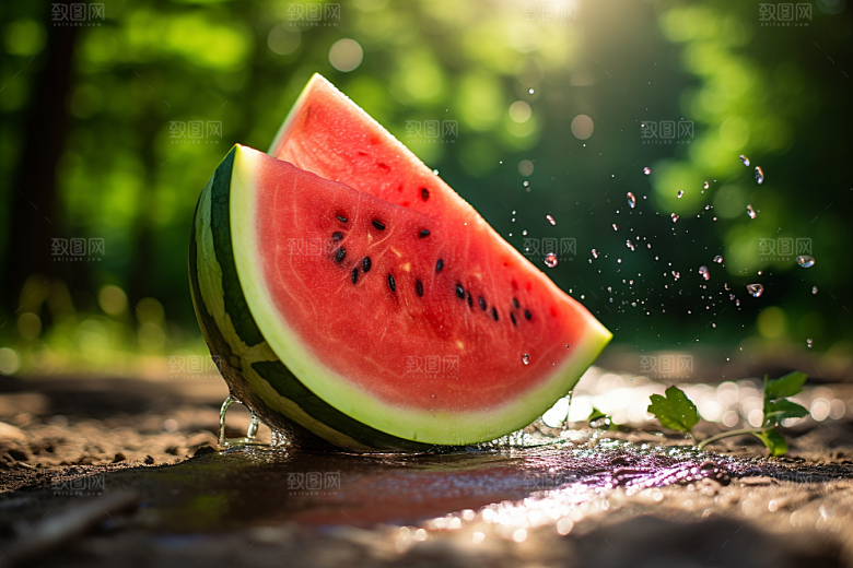 大暑元素盛夏素材