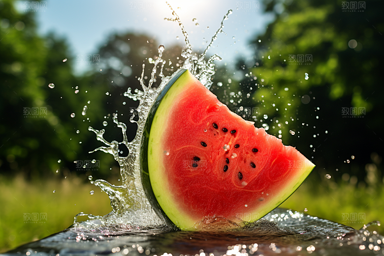 大暑氛围盛夏素材