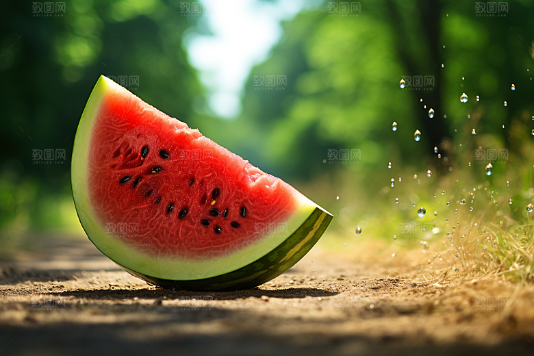 大暑夏天炎热素材