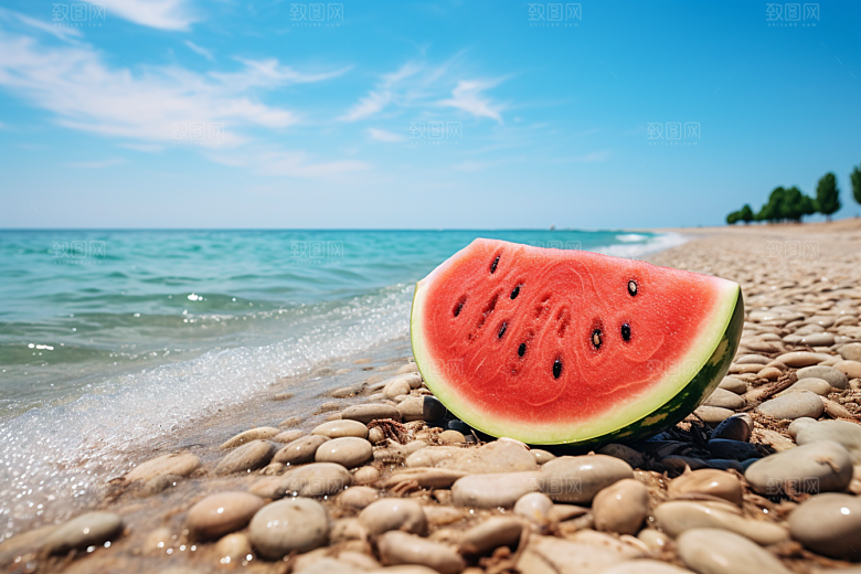 大暑夏天清凉素材