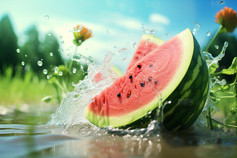 大暑夏季盛夏素材
