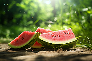 大暑夏天节气素材