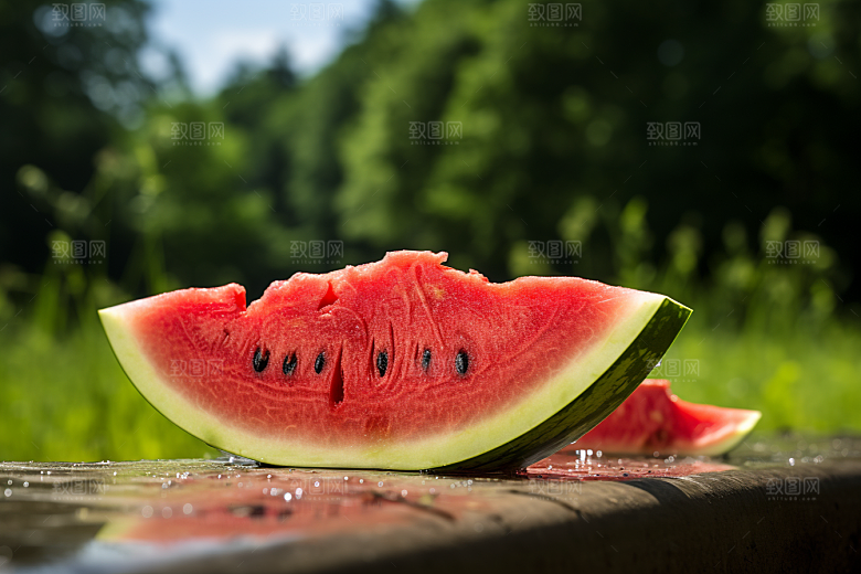 大暑节气暑气素材