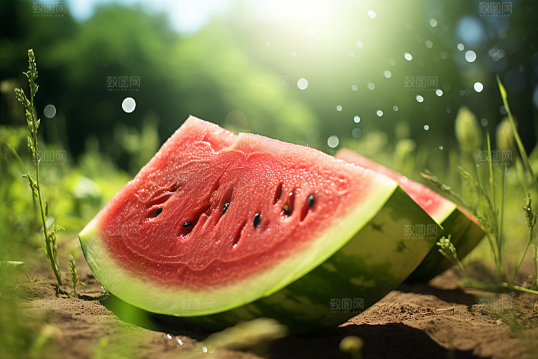大暑夏天盛夏素材