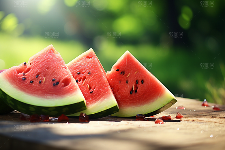 大暑夏天清凉素材