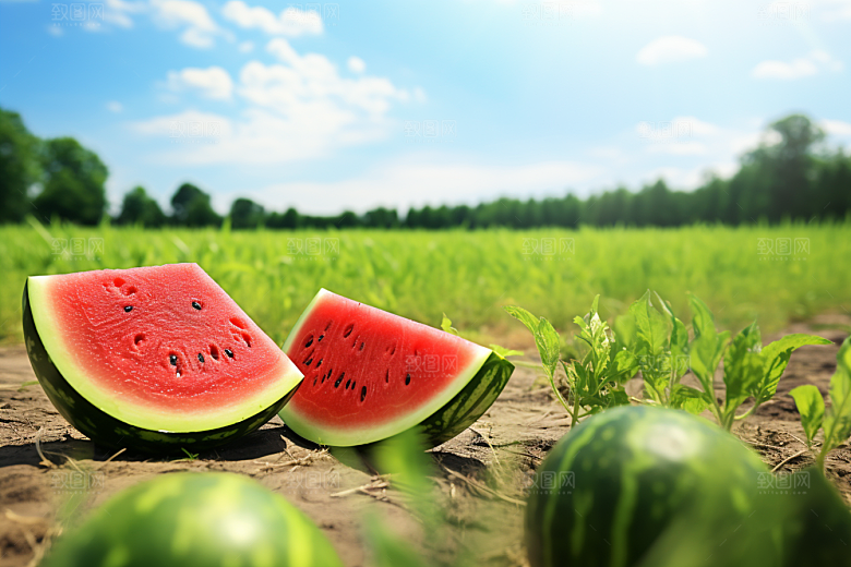 大暑夏季元素素材
