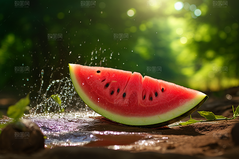 大暑节气夏季素材