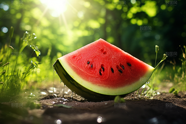 大暑夏天清凉素材