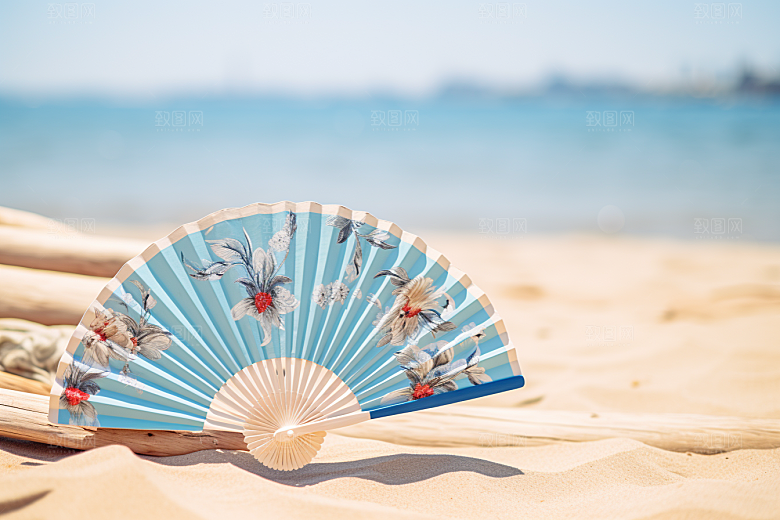大暑节气暑气素材