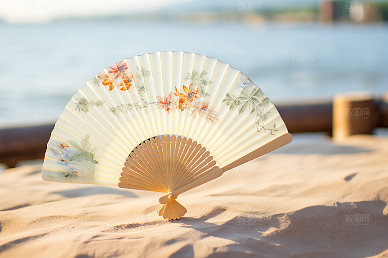 大暑夏天炎热素材