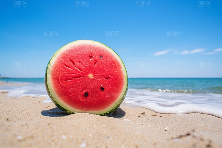 大暑元素盛夏素材