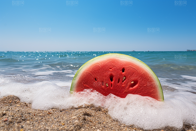 大暑盛夏氛围素材