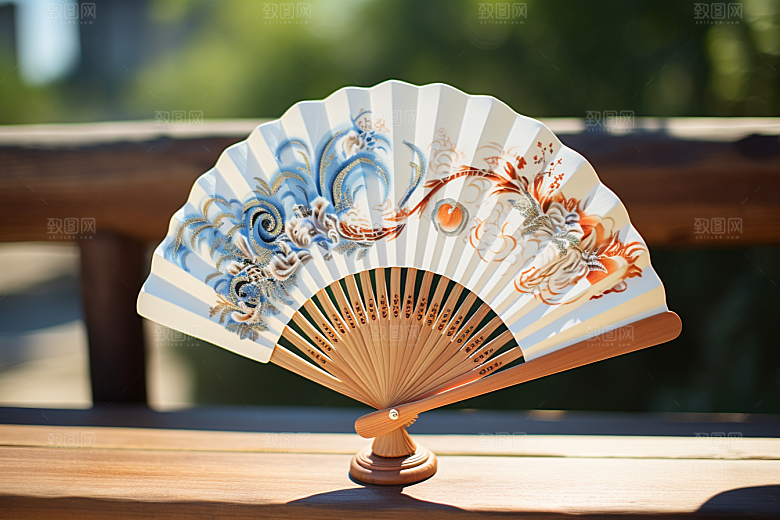 大暑夏季暑气素材