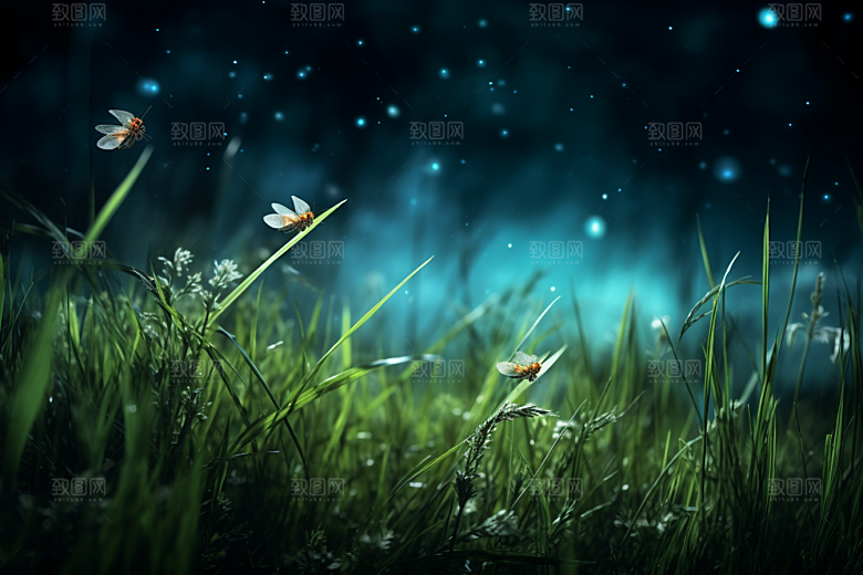 大暑节气高清素材