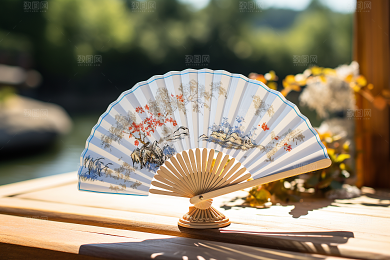 大暑二十四节气炎热素材
