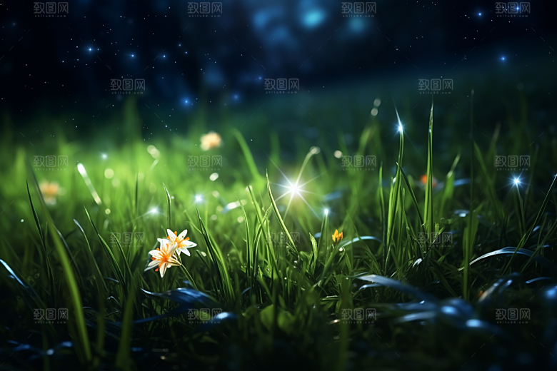 大暑氛围高清素材