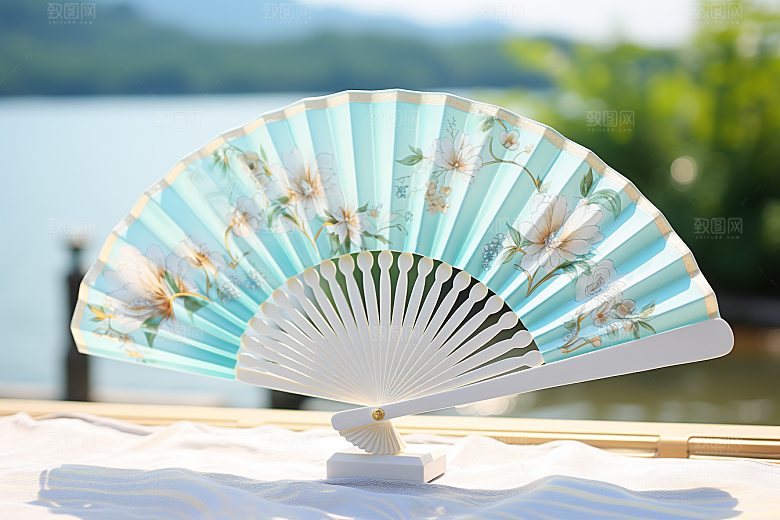 大暑氛围夏季素材