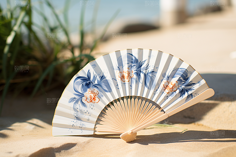 大暑元素暑气素材