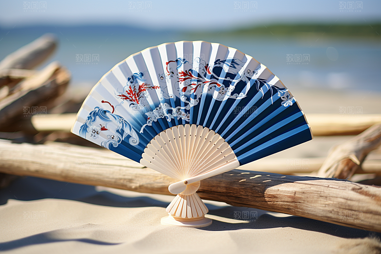 大暑炎热盛夏素材