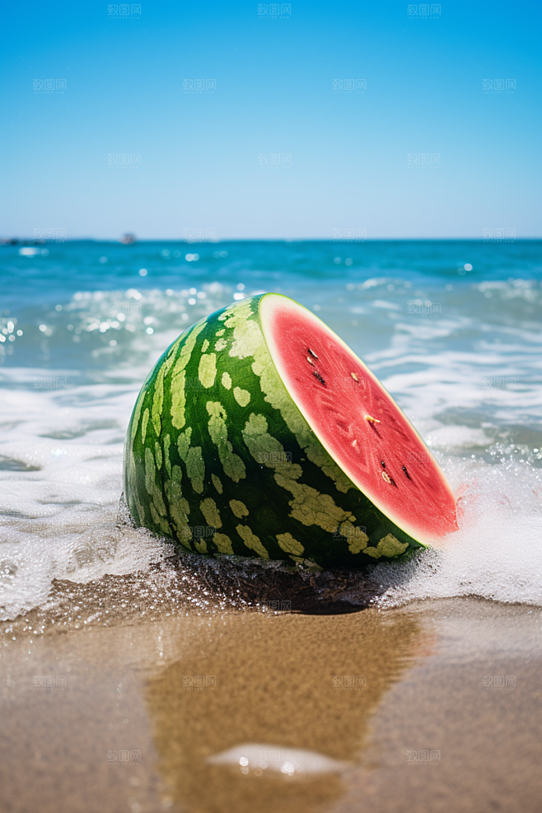 大暑夏季清凉素材
