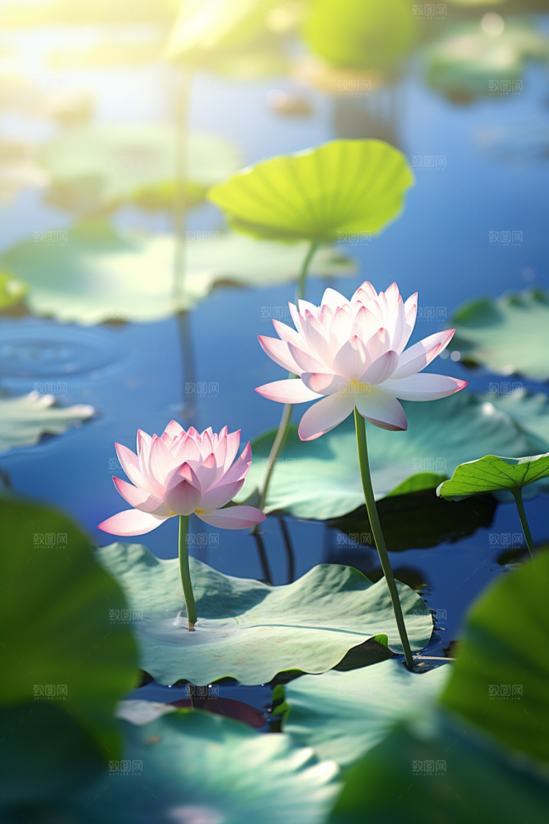 大暑夏季元素素材