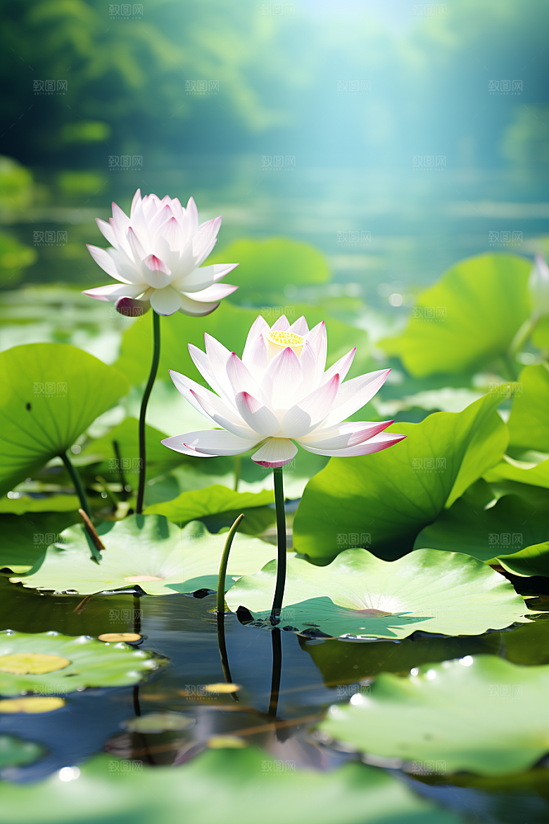 大暑夏天节气素材