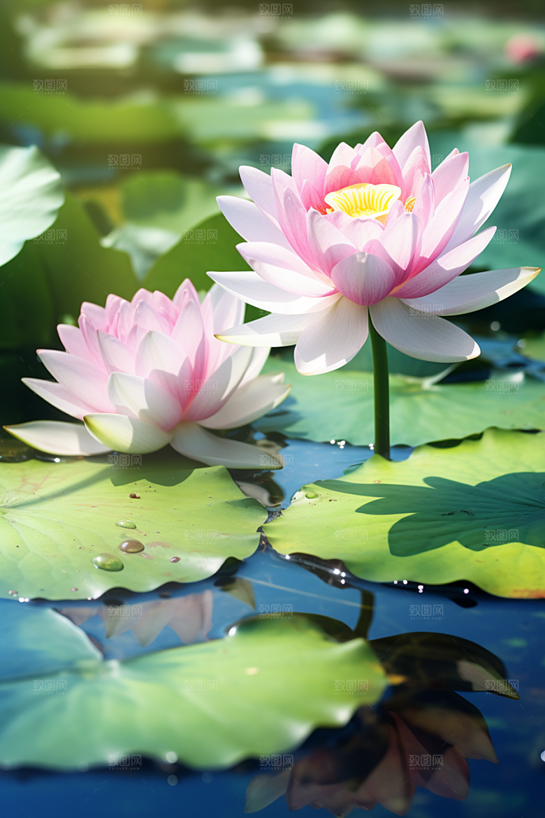 大暑元素盛夏素材
