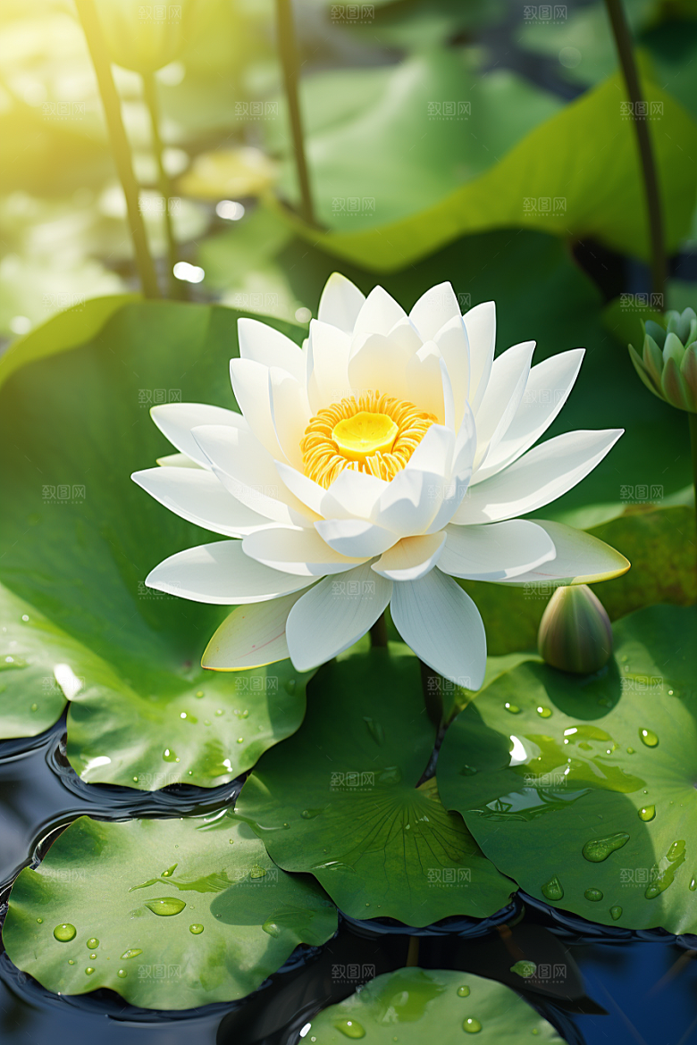 大暑二十四节气氛围素材