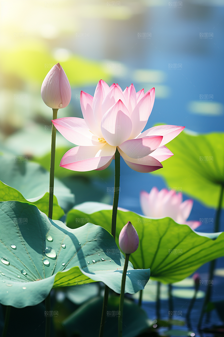 大暑二十四节气元素素材