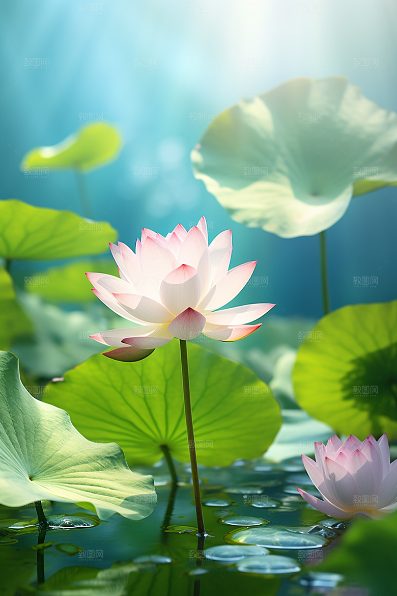 大暑元素夏季素材