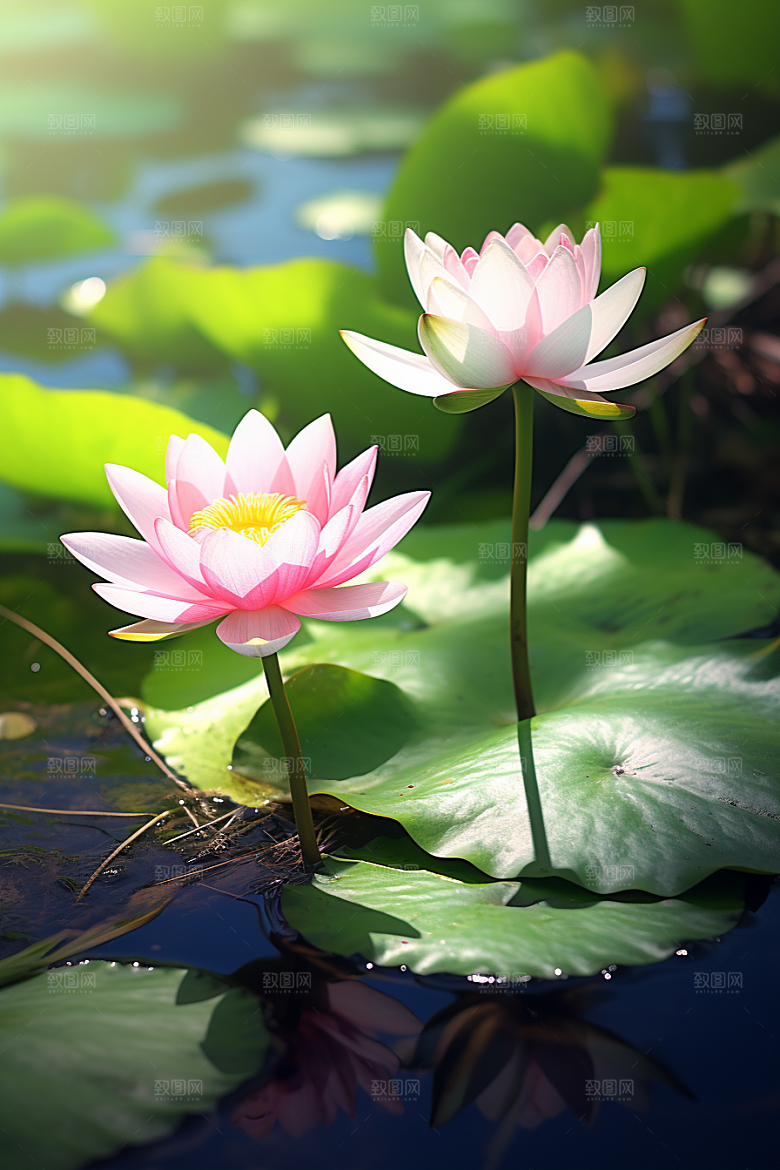 大暑节气暑气素材